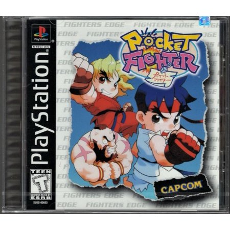 Pocket Fighter PS, (Brand New Factory Sealed US Version)-0013388210336