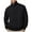 Black, variant on Men's Track Jackets Sweatshirt, Mock Neck Stand Collar Zip up Running Athletic Workout Cardigan Sweatshirts Coats with Pockets Sweater Pullover Tops Beige L