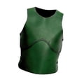 thumbnail image 4 of de pecho Fancy Dress Up PU Leather Vest para favores de fiesta Carnival Festive Verde, 4 of 8