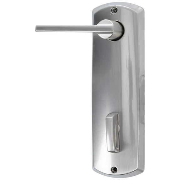Schlage Residential FE410FGRW512LAT619 Control Smart Interconnected Lock UL Listed with Greenwich Trim and Latitude Lever with 5-1/2" Bore Spacing with 12356 Latch and 10152 Strike Satin Nickel Finish