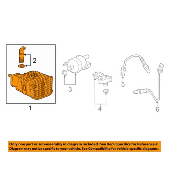 GM OEM-Vapor Canister Fuel Gas Emission 84082815