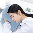 thumbnail image 1 of Feltree Multifunctional Hollow Desktop Sleeping Pillow Office Lunch Break Pillow Sleeping Nap Pillow The Table, 1 of 8