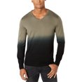 thumbnail image 1 of INC Mens Dip Dye Knit Sweater, Verde, Mediano, 1 of 1