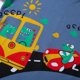 thumbnail image 2 of Gibobby Playeras Niños Niños pequeños bebés niños niñas verano dibujos animados coches manga corta cuello redondo camisetas Tops ropa para niños trajes(Beige, 1-2 Años), 2 of 3