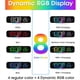 thumbnail image 2 of Reloj Vibratorio con Alarma Súper Fuerte y Vibrador Que Hace Temblar la Cama. Varios Modos de Visualización con Colorida Luz LED RGB, 2 of 7