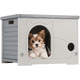 thumbnail image 1 of Casa Para Mascota Belfats Gris Ideal Para Perros Chicos, 1 of 8