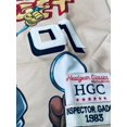 thumbnail image 3 of Inspector Gadget Men's Headgear Classics Embroidered Basketball Jersey (XXX-Large, Tan), 3 of 4