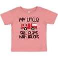 thumbnail image 3 of Inktastic Uncle Firefighter for Nephew Boys or Girls Baby T-Shirt, 3 of 5