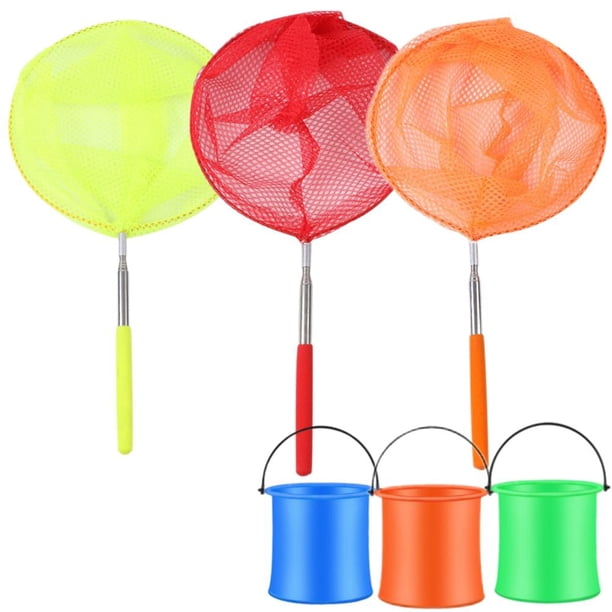 Red de mariposas red de pesca telescópica de colores brillantes para exteriores ANGGREK Otros