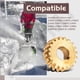 thumbnail image 5 of Eje helicoidal y engranaje helicoidal de repuesto para MTD Cub Cadet Craftsman Troy-Bilt, 5 of 7
