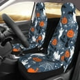 thumbnail image 2 of Fuzoiu Halloween Print Seat Covers Set, Car Seat Covers Front Seats, Car Seat Protector, Car Seat Cushion, Seat Covers Carseat Cover Universal Fit for Most Cars, 2 of 7
