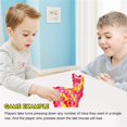 thumbnail image 3 of Juguete sensorial de burbujas de silicona para aliviar el estrés, juguete de descompresión para niños y adultos, autismo, 3 of 5