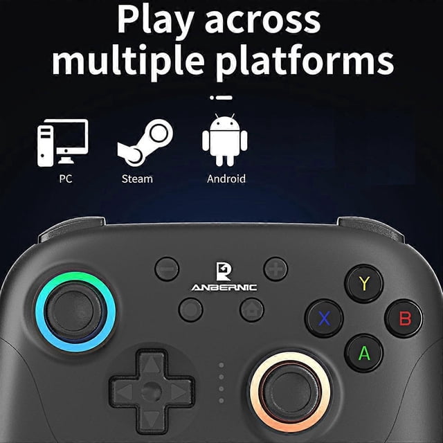 ANBERNIC RGP01 Gamepad Controller for PC Android IOS Steam White