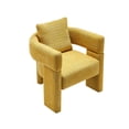 thumbnail image 4 of 30.51" Wide Boucle Upholstered Accent Chair, 4 of 11