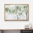 thumbnail image 3 of wall26 Framed Canvas Print Wall Art Rustic Pastel Green Spring Forest Tree Landscape Nature Wilderness Illustrations Modern Art Farmhouse/Country for Living Room, Bedroom, Office - 16"x24", 3 of 5