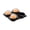 Black A, variant on Small Cutting Board for Kitchen, Non-Slip Plastic Chopping Board with Juice for Vegetables & Fruit, Compact Bar Board for Thanksgiving & Christmas Meal Prep, 1Pack White
