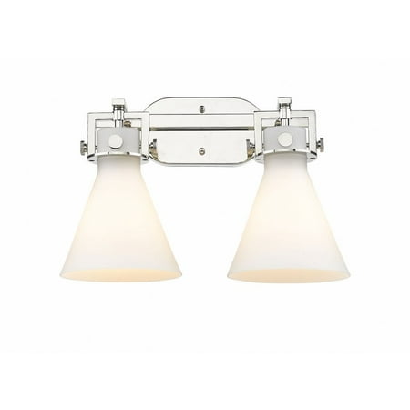 

Innovations Lighting - Newton Cone - 2 Light Bath Vanity In Industrial Style-12