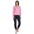 thumbnail image 2 of Inkmeso T-Shirt en Coton à Manches Longues Style de Rue Col Rond pour Femmes, 2 of 7
