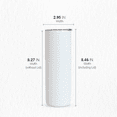 thumbnail image 6 of SDN Custom 20oz Blank Insulated Skinny Sublimation Tumbler with High-Grade Coating (6 Pack), 6 of 10