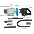 thumbnail image 2 of NEIKO 53730A Portable Car Vacuum Cleaner Wet Dry, Wet Vacuum Cleaner for Car or Vehicle, High Power, and Small Vacuum for Car Detailing, 12V Car Vacuum by DC Power, Works Best for Automotive or Boat, 2 of 7