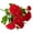Red, variant on Crowdstage 10 Heads Carnation Fake Flowers Home Soft Small Fresh Silk Flower Mother's Day Simulation Flower, 1PCS Red