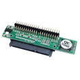 thumbnail image 3 of 2.5in SATA To IDE SSD Adapter Card 7+15-Pin Female To 44-Pin Male Mini Hard Disk Riser Card Support ATA 66/100/133 for Laptop PC Green, 3 of 5
