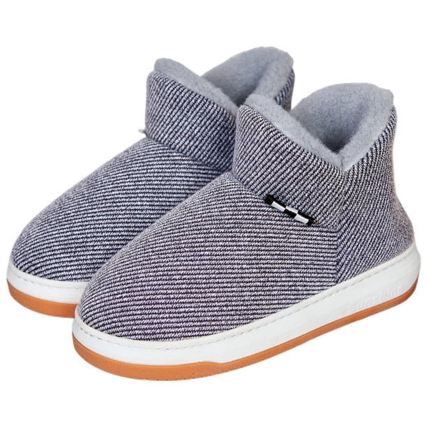 Pantuflas tipo cálidas bkgsahlfda (Gris 39-40 (talla calzado 37-38))