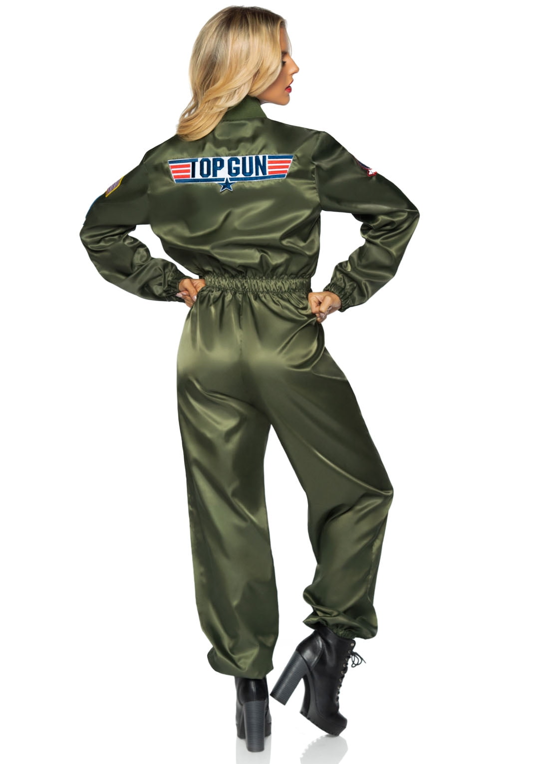 Leg Avenue Women's Official Licensed Top Gun Costume Parachute Flight Suit