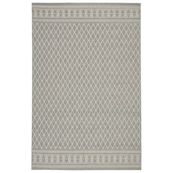 Jaipur Living Geonna Medallion Blue/ Beige Runner Rug (2'6"X7'6")
