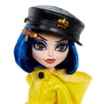 thumbnail image 2 of Monster High Skullector Coraline Collectible Doll in Yellow Raincoat with Cat, 2 of 6