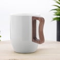 thumbnail image 2 of HOMEMAXS 5pcs Teacup Handle Replacement Ergonomic Wooden Teacup Grip Household Mug Handle, 2 of 8