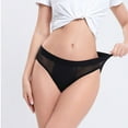 thumbnail image 4 of 6-Pack Absorbable  Physiological Leak Proof Underwear For Women，Comfortable And Elastic Close Fitting Physiological Underwear Suitable For Women's Menstrual Period Leak Proof Triangle Underwear, 4 of 10