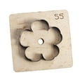 thumbnail image 2 of Cutting Dies,Flower Shape PU Leather Cutting Die Durable,Die Cutting Machine DIY Handicraft Cutter,DIY Leather Crafts Die Cutter Tool Supplies,Key Bag Case Cutting Die Wooden Handmade 55mm, 2 of 7