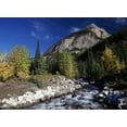 thumbnail image 2 of Grandmaison, Mike 24x19 White Modern Wood Framed Museum Art Print Titled - Canada, Alberta, Rampart Creek at Banff NP, 2 of 4