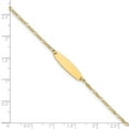 thumbnail image 3 of 14K Yellow Gold bracelet Childrens Figaro 6 in 4 mm, 3 of 3