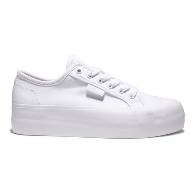 Tenis DC Shoes Mujer Manual Platform Blanco ADJS300280-WW0