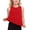 Red, variant on FSYBOA Casual Quick Drying Sleeveless Crew Neck Kids Athletic Tops Orange Size 11-12T