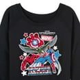 thumbnail image 3 of Marvel Captain America: Brave New World - Sticker Style - Women's French Terry Pullover Sweatshirt, 3 of 5