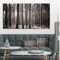 thumbnail image 1 of Belle Forêt Brumeuse en Automne - Impression sur Toile Forêt, 1 of 3