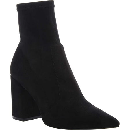 

Steve Madden Womens Janson Faux Suede Block Heel Ankle Boots