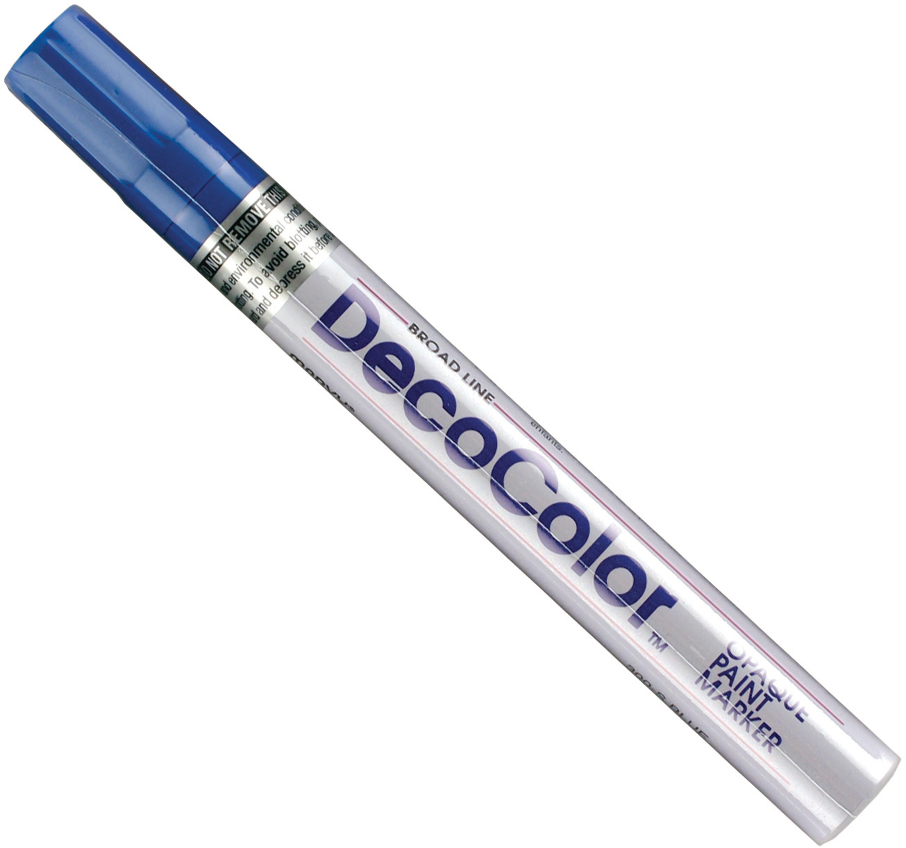 Decocolor Broad Opaque OilBased Paint Marker Open StockBlue Walmart