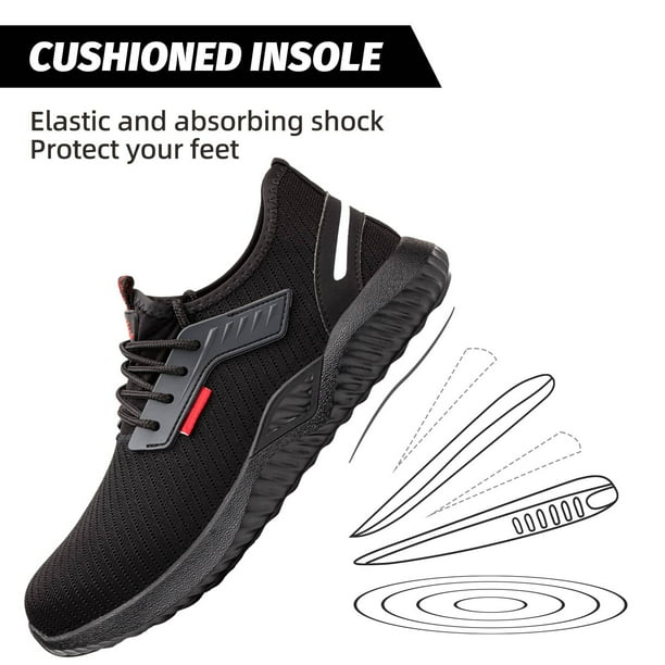 Comfy safety trainers hotsell