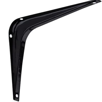 National Hardware N218-911 Shelf Bracket, Black, 5 x 6 in. - Quantity 20