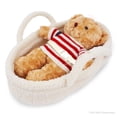 thumbnail image 3 of June Garden Cozy Dream Doll Bassinet - Baby Doll Portable Carrier - Fits for American Girl Dolls or Teddy Bears up to 14 - Cream White, 3 of 5
