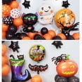 thumbnail image 4 of Halloween Balloon Arch Garland Kit Halloween Banner Flags Balloons Set for Halloween Theme Party Background Classroom Decorations, 4 of 6
