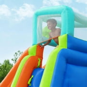 Bestway H2OGO! Turbo Splash Zone Inflatable Water Park with Soak Bucket