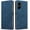 Blue, variant on Case for Xiaomi Redmi Note 13 Pro Plus 5G Premium PU Leather Phone Cover with Card Holder Stand, Shockproof Flip Wallet Cover