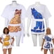 thumbnail image 4 of Disfraz de ABBA de los años 70 para mujer adulta, vestido de gato, disfraz vintage para mujer y niña, camiseta de la reina del baile, ropa de fiesta de Halloween, 4 of 5