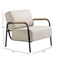 thumbnail image 4 of Sillón HomeTrends de Resortes Beige, 4 of 4