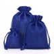 thumbnail image 1 of Bolsa de regalo de Navidad para guardar joyas, bolsita con cordón, bolsa de lino de imitación, 1 of 6